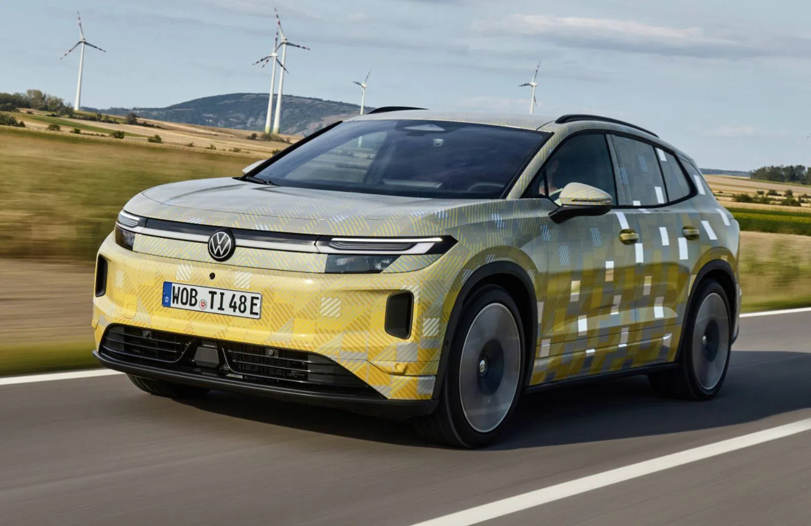 Volkswagen ID. Tiguan camouflage